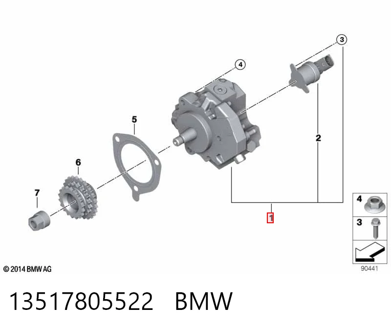 Compre 0445010012 Bosch Bomba de combustível de pressão alta