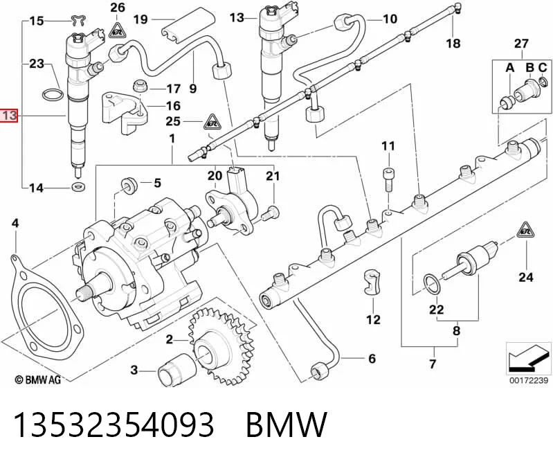 R0986435010 Lizarte Injetor de injeção de combustível