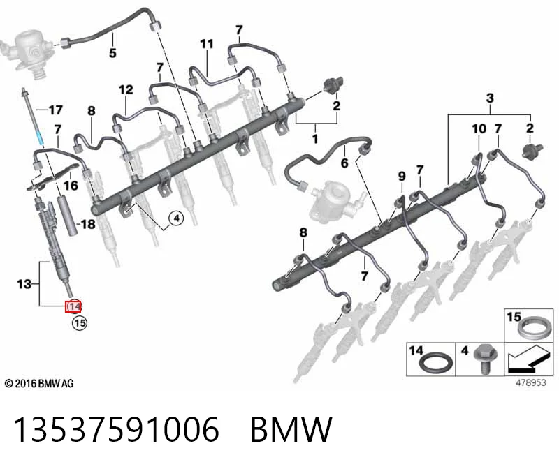 Compre A0299971645 Mercedes Anel (arruela) do injetor de ajuste