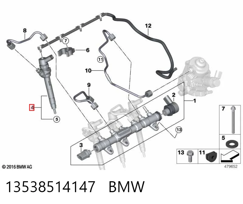 Injetor de injeção de combustível BMW 2 preço, a partir de 127,68 USD