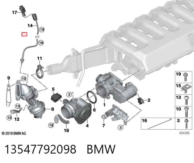 13547792098 BMW Vedante de tampa do gargalho de enchimento de óleo