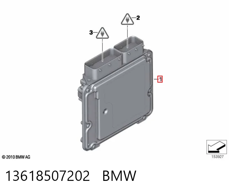 Módulo de direção (Centralina eletrônica) de motor para BMW X5  E70