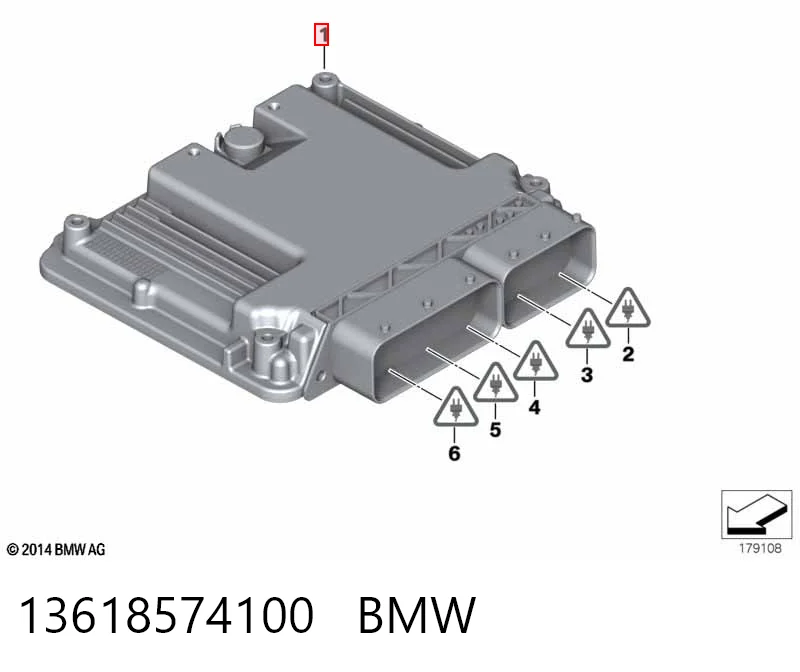 Módulo de direção (Centralina eletrônica) de motor BMW 7  F01, F02, F03, F04 ao melhor preço