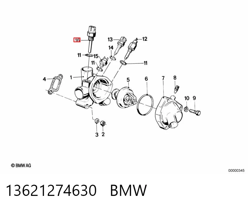Compre 7700682046 Renault (RVI) Sensor de temperatura do fluido de esfriamento