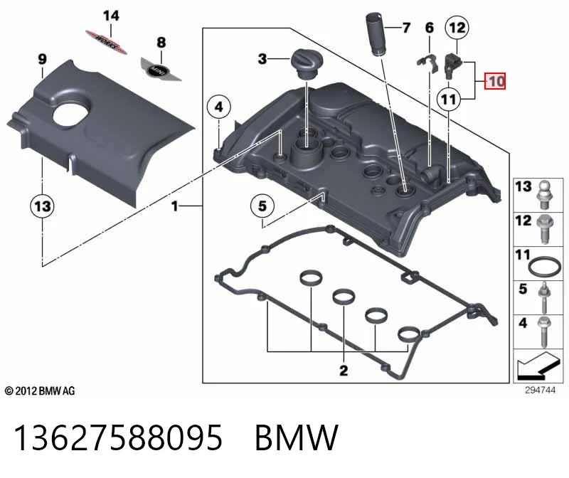 13627588095 BMW Sensor de posição da árvore distribuidora