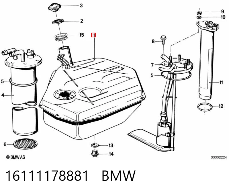 Tanque de combustível BMW 5  E28 ao melhor preço