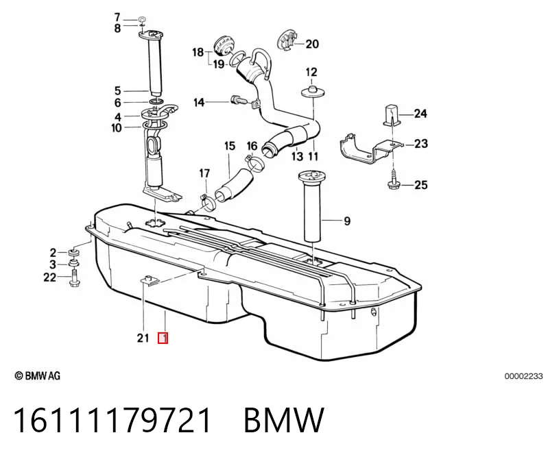 Tanque de combustível BMW 3  E30