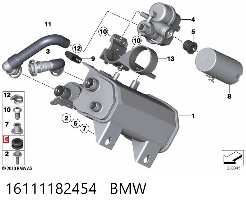 16111182454 BMW