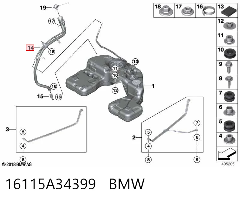 16115A34399 BMW