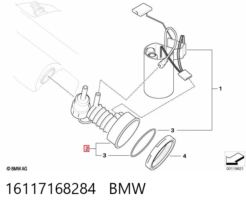 16117168284 BMW