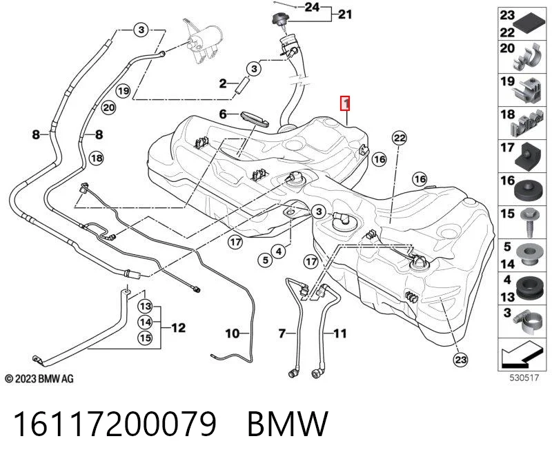 16117200079 BMW