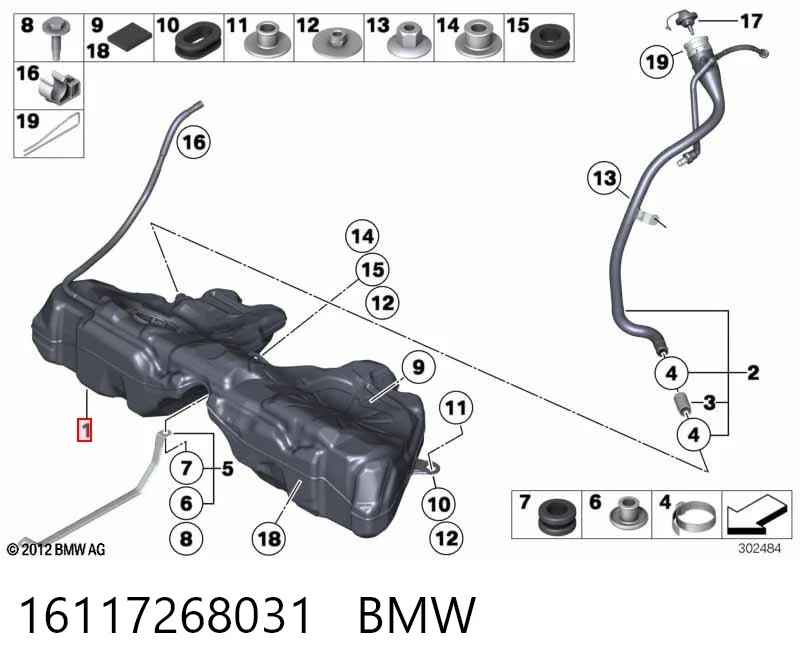 16117268031 BMW