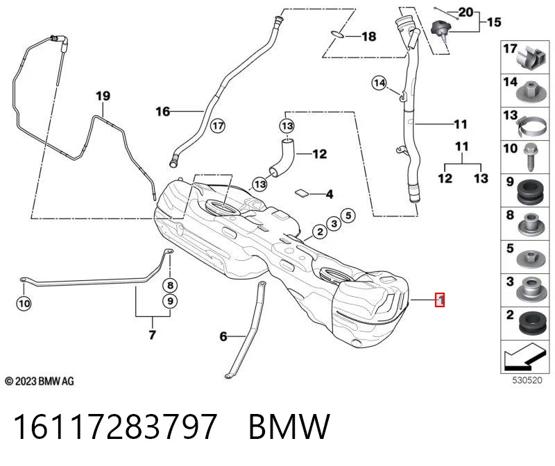 16117283797 BMW