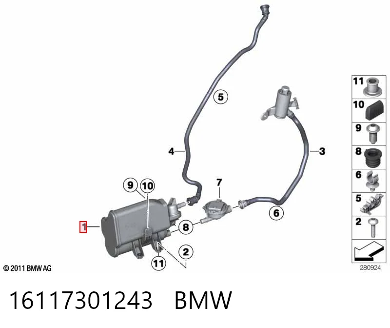 16117301243 BMW