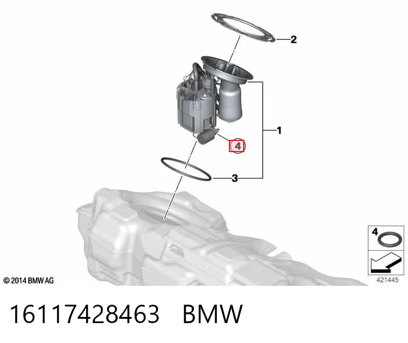16117428463 BMW 