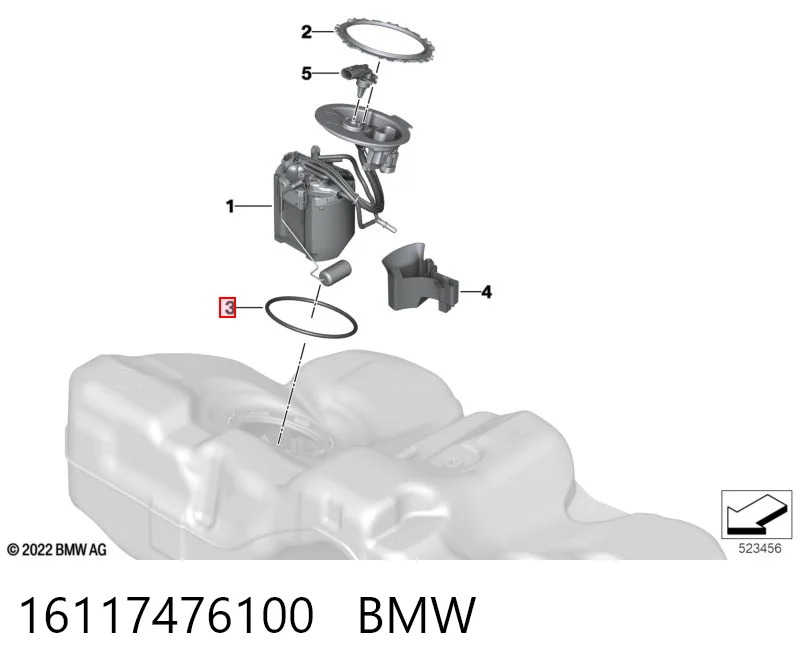 16117476100 BMW 