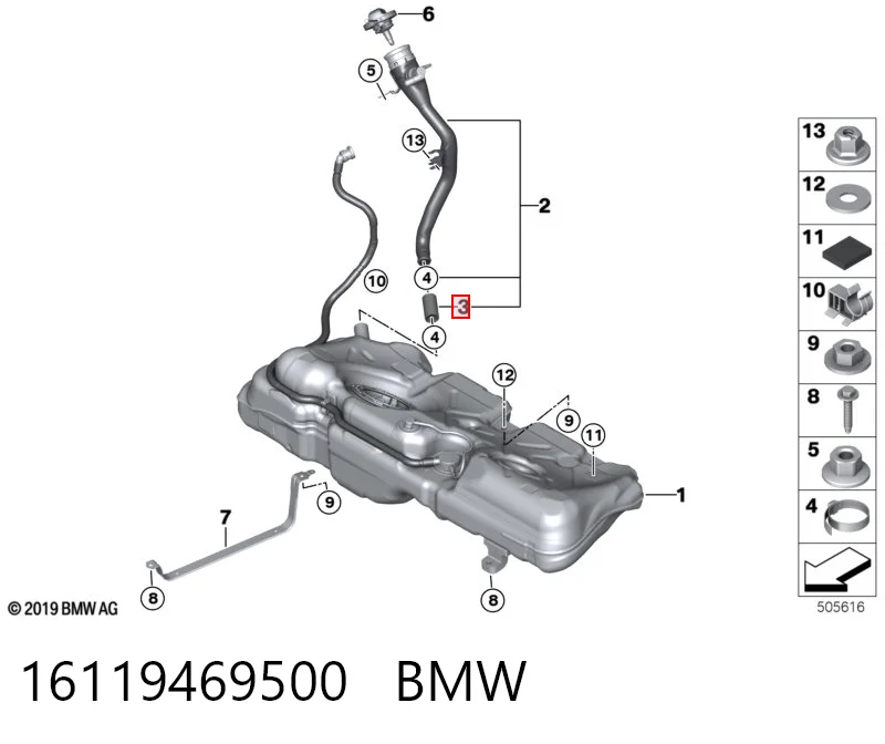 16119469500 BMW
