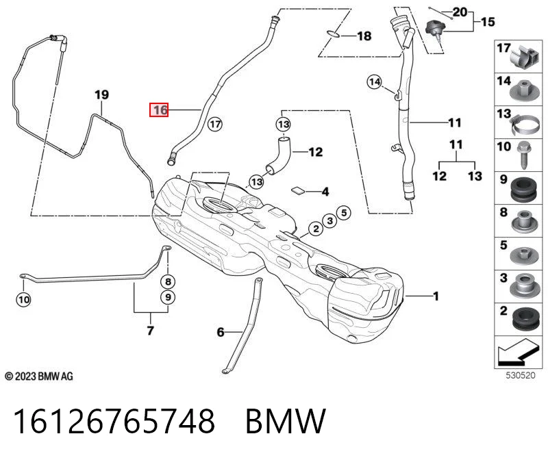 16126765748 BMW