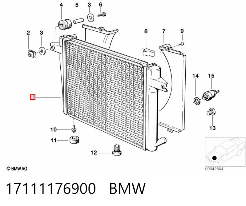 17111176900 BMW