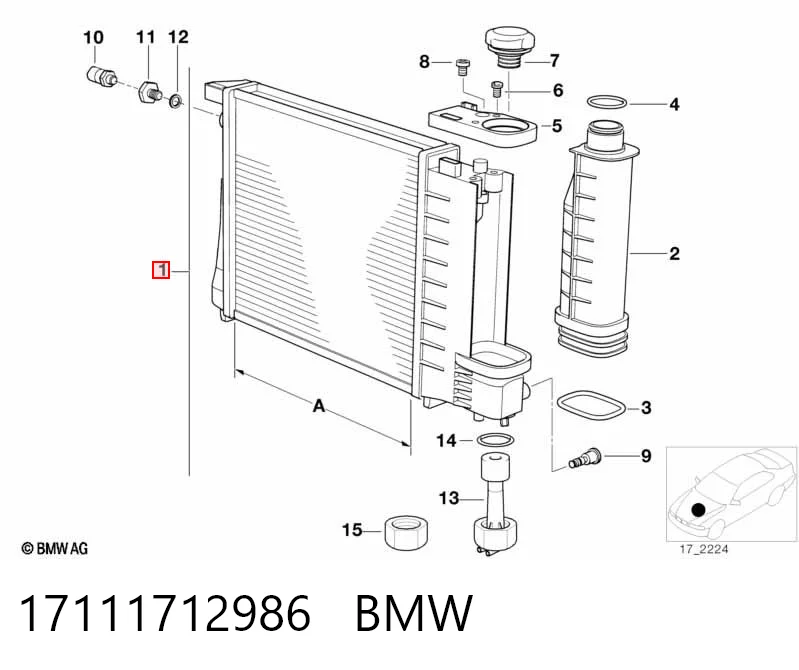 17111712986 BMW