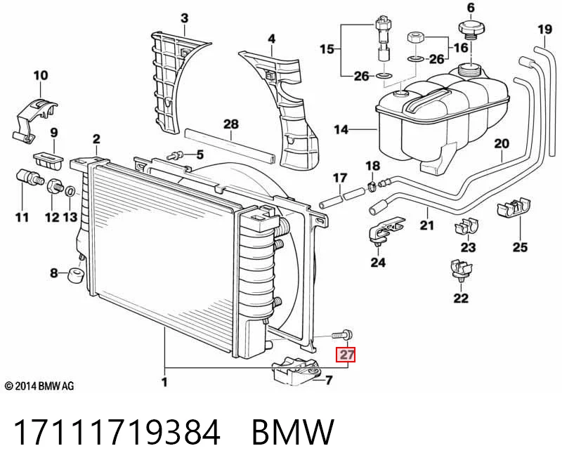 17111719384 BMW