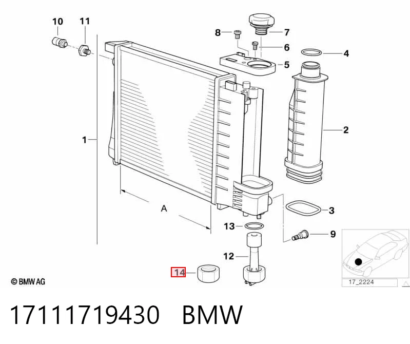 17111719430 BMW