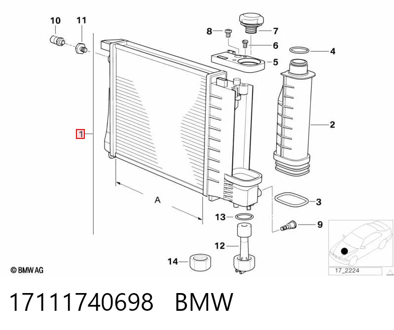 17111740698 BMW