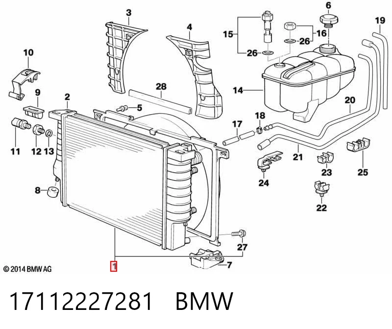 17112227281 BMW