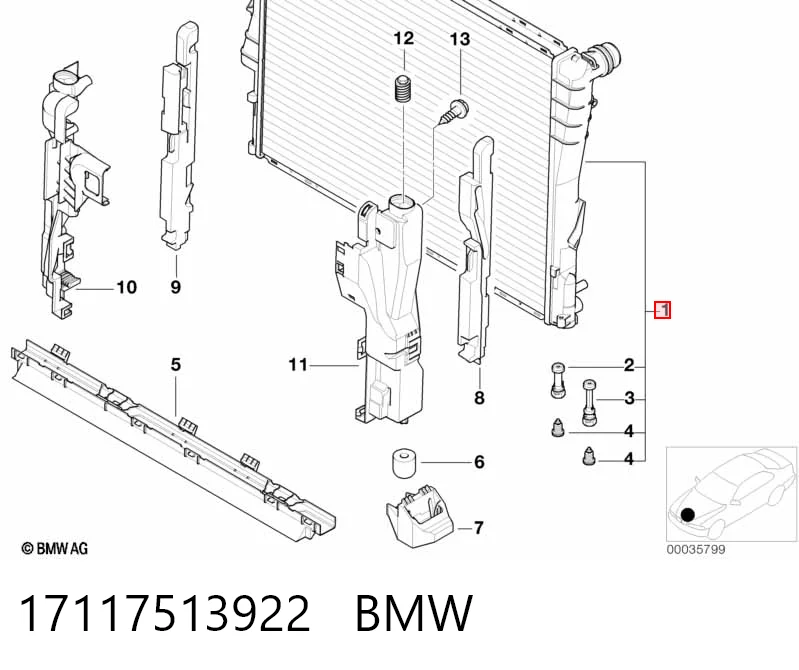 17117513922 BMW