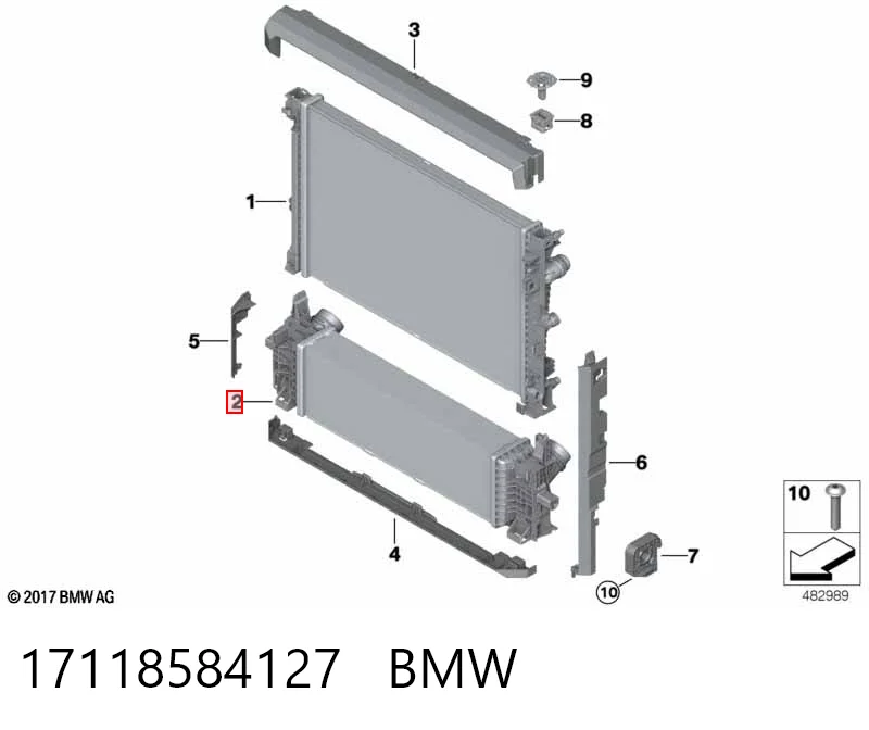 17118584127 BMW