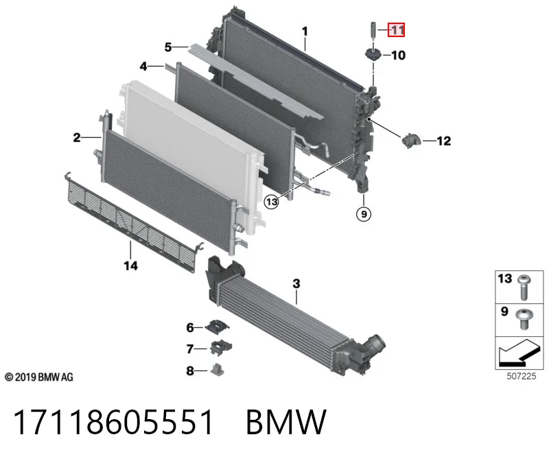 17118605551 BMW