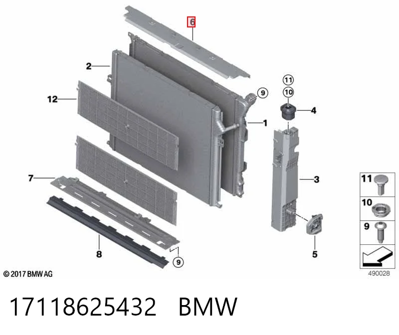 17118625432 BMW