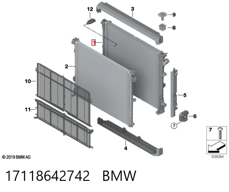17118642742 BMW