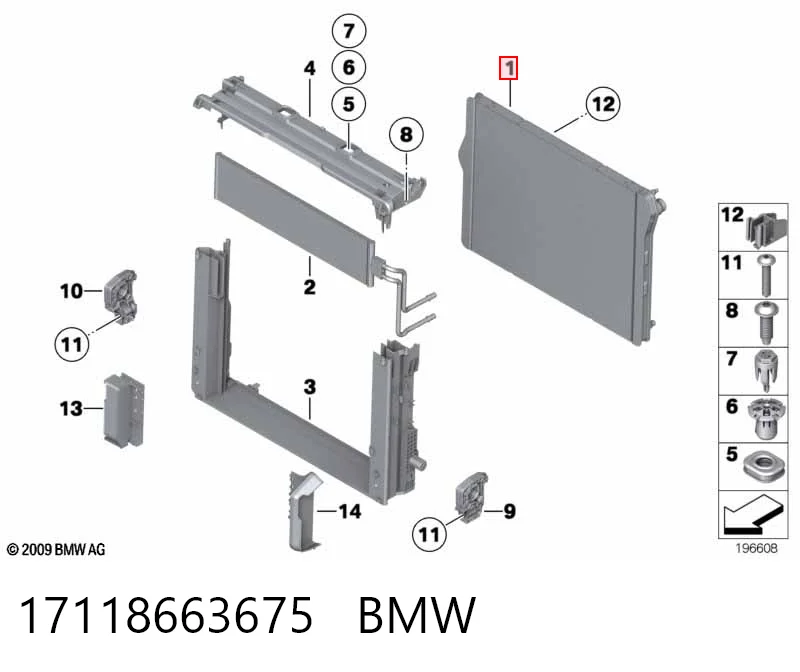 17118663675 BMW