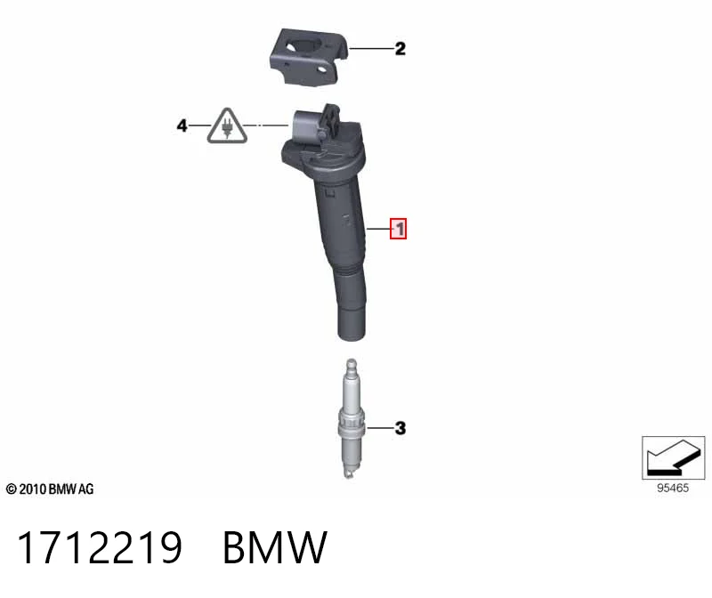 1712219 BMW Bobina de ignição