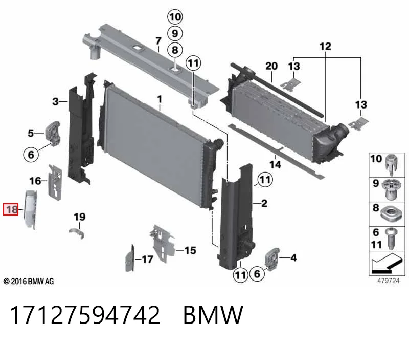 17127594742 BMW