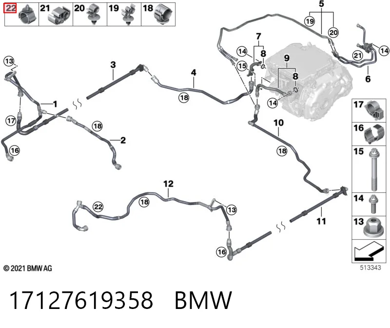 17127619358 BMW