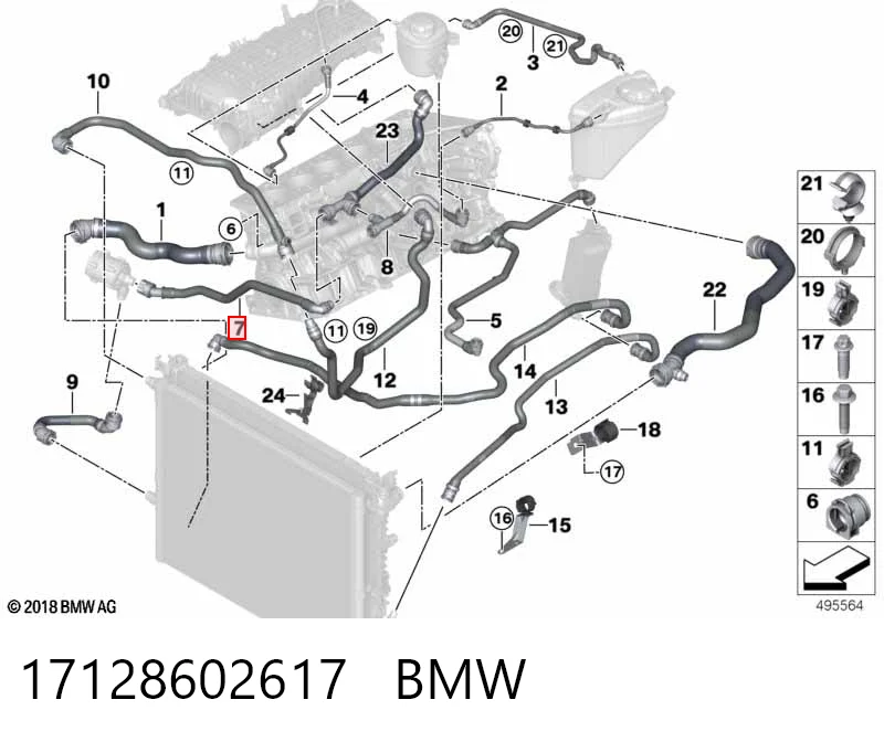 17128602617 BMW 