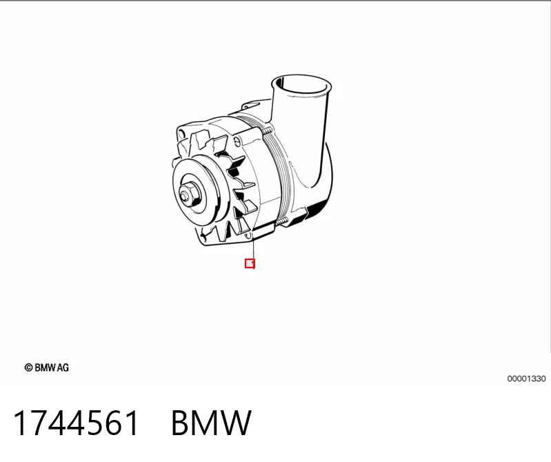 1744561 BMW Gerador
