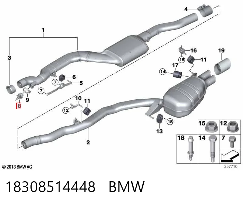 18308514448 BMW Injetor de injeção AD BLUE