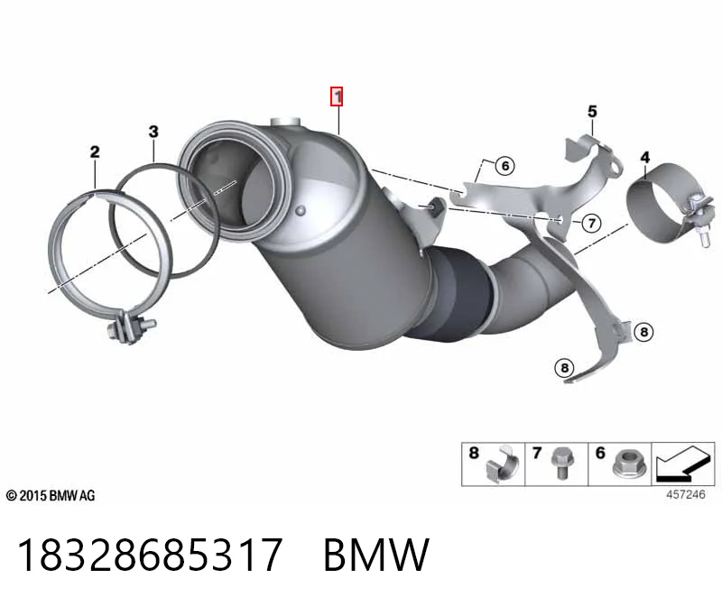 Compre Convertidor - catalisador BMW 6 