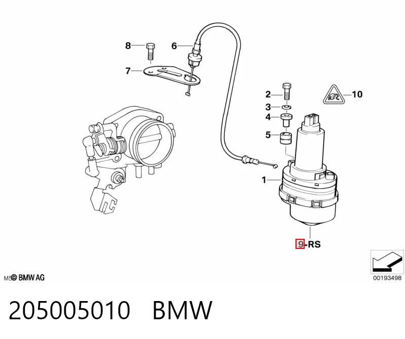 SWY100030 Rover Regulador da válvula de borboleta