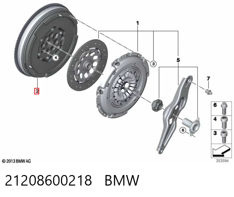 415108010 INA Volante de motor