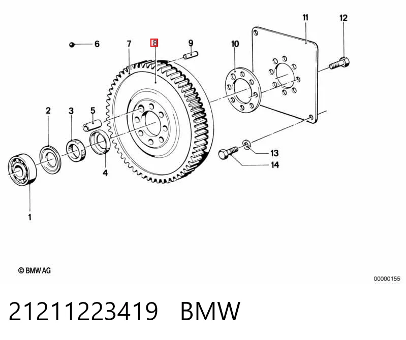 21211223419 BMW