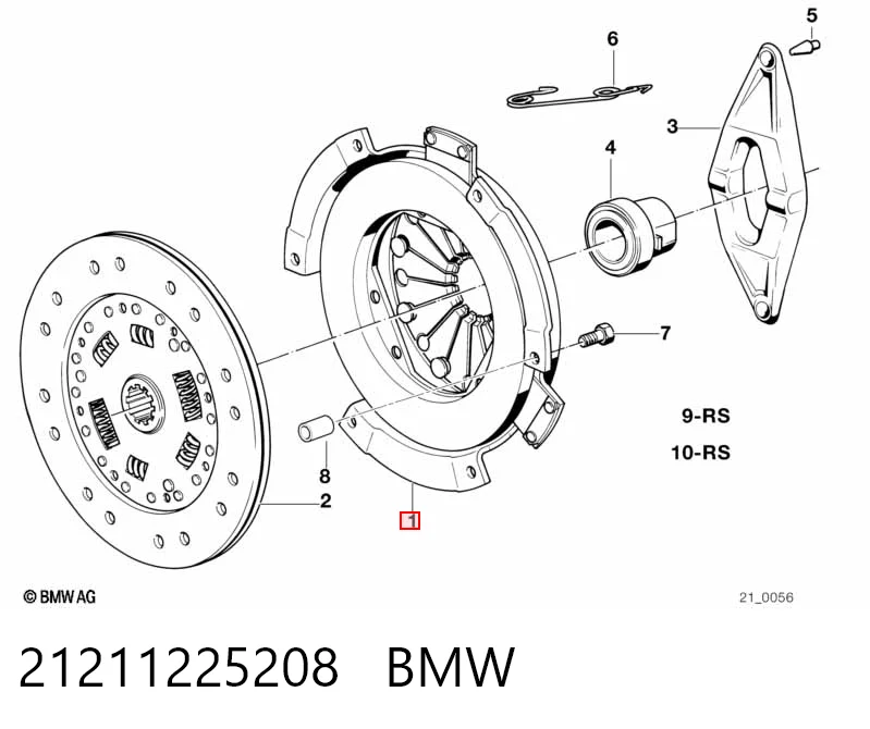 Cesta de embraiagem 3082151031 Sachs