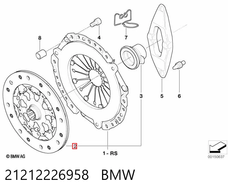 21212226958 BMW