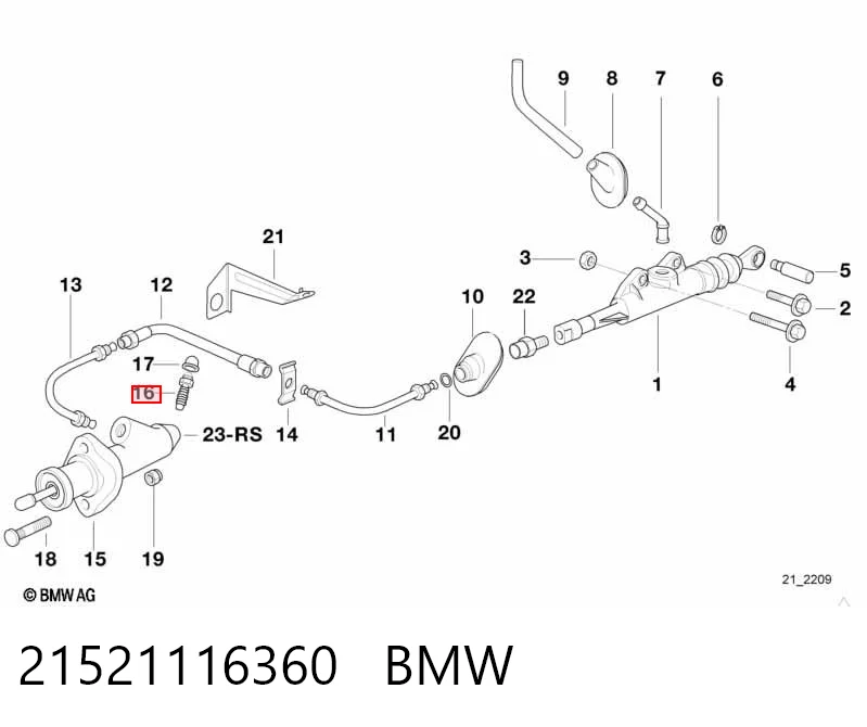21521116360 BMW