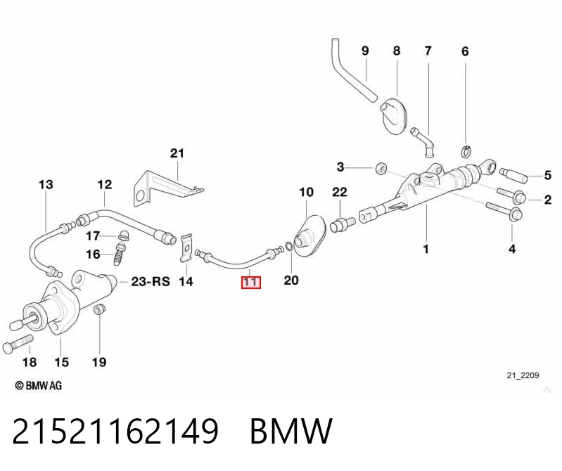 21521162149 BMW
