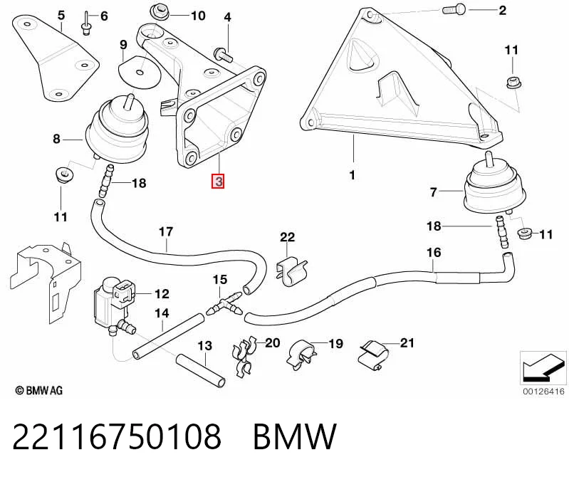 22116750108 BMW