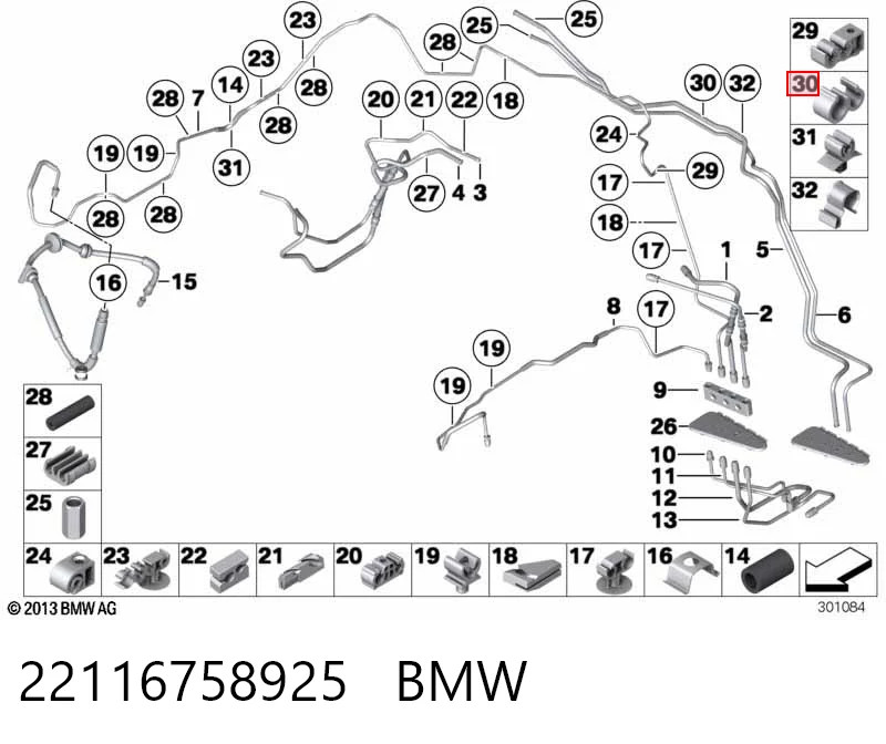 22116758925 BMW